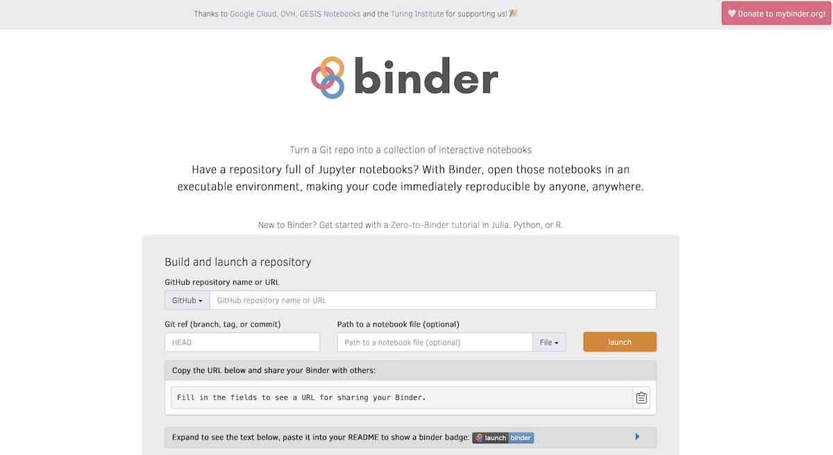 BinderHub logo